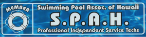 Swimming Pool Association of Hawaii SPAH logo